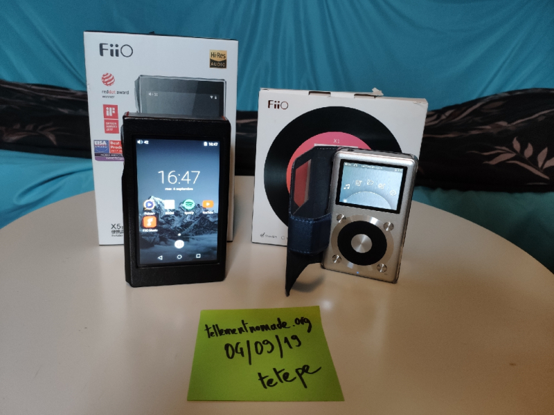 FiiO X5 III + FiiO X1