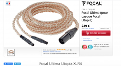 Cable ULTIMA Utopia XLR