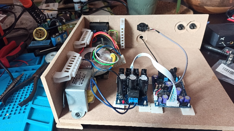 Mon DAC v1 : premiers tests en cours d'assemblage