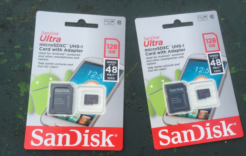 Sandisk MicroSD 128 Go