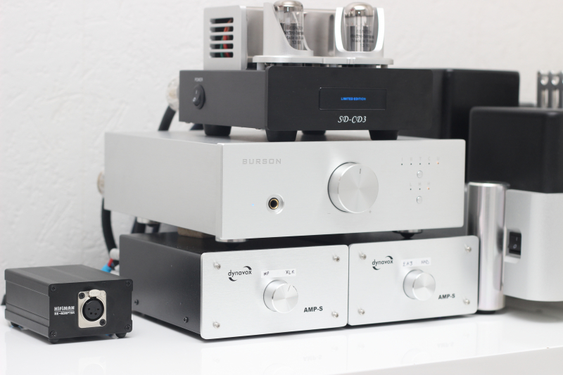 Deux Dynavox AMP-S + HIFIMAN HE-ADAPTER