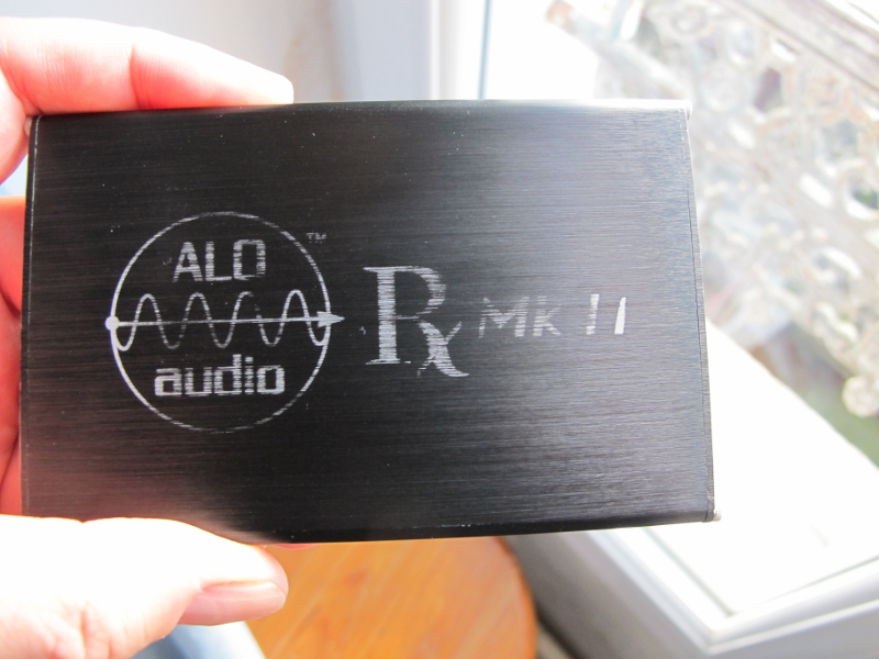 Alo RX mkII : effacement du logo