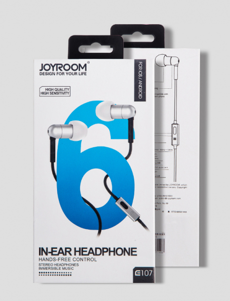 Joyroom JR-E107 Stereo In-Ear Earphone with Mic pd 10