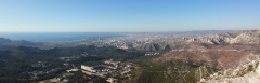 Panorma de Marseille depuis le mont Puget