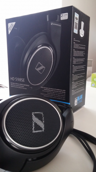 Sennheiser HD 598SE cup