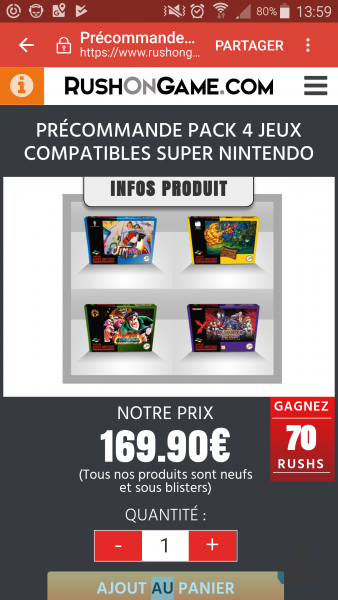 JEUX Super Nintendo 2017