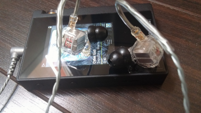 Onkyo DP-S1 ~ EarSonics Velvet V2